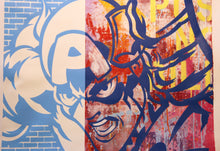 Charger l&#39;image dans la galerie, SEEN &quot; Richard Mirando &quot; Captain America - Signed Painting on unstretched canvas 2022
