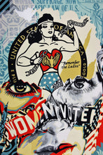 Charger l&#39;image dans la galerie, SHEPARD FAIREY / SANDRA CHEVRIER The Beauty Of Liberty And Equality - Large Format Screenprint
