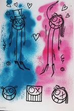 Load image into Gallery viewer, ANDRE SARAIVA Mr &amp; Miss A Uncut Love Edition - screenprint
