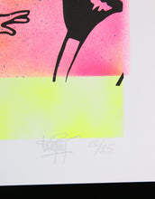 Charger l&#39;image dans la galerie, KEYMI Trouble - Handfinished screenprint
