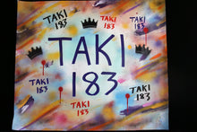 Load image into Gallery viewer, TAKI 183 Untitled - Painting on unstretched canvas 2016

