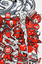 Load image into Gallery viewer, BEBAR Best Red Shit - screenprint
