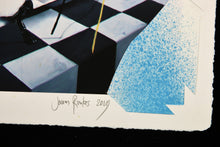 Charger l&#39;image dans la galerie, JORAM ROUKES Black Widow Baptism - Hand Embellished print

