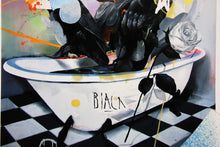 Charger l&#39;image dans la galerie, JORAM ROUKES Black Widow Baptism - Hand Embellished print
