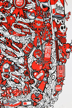 Charger l&#39;image dans la galerie, BEBAR Best Red Shit - screenprint
