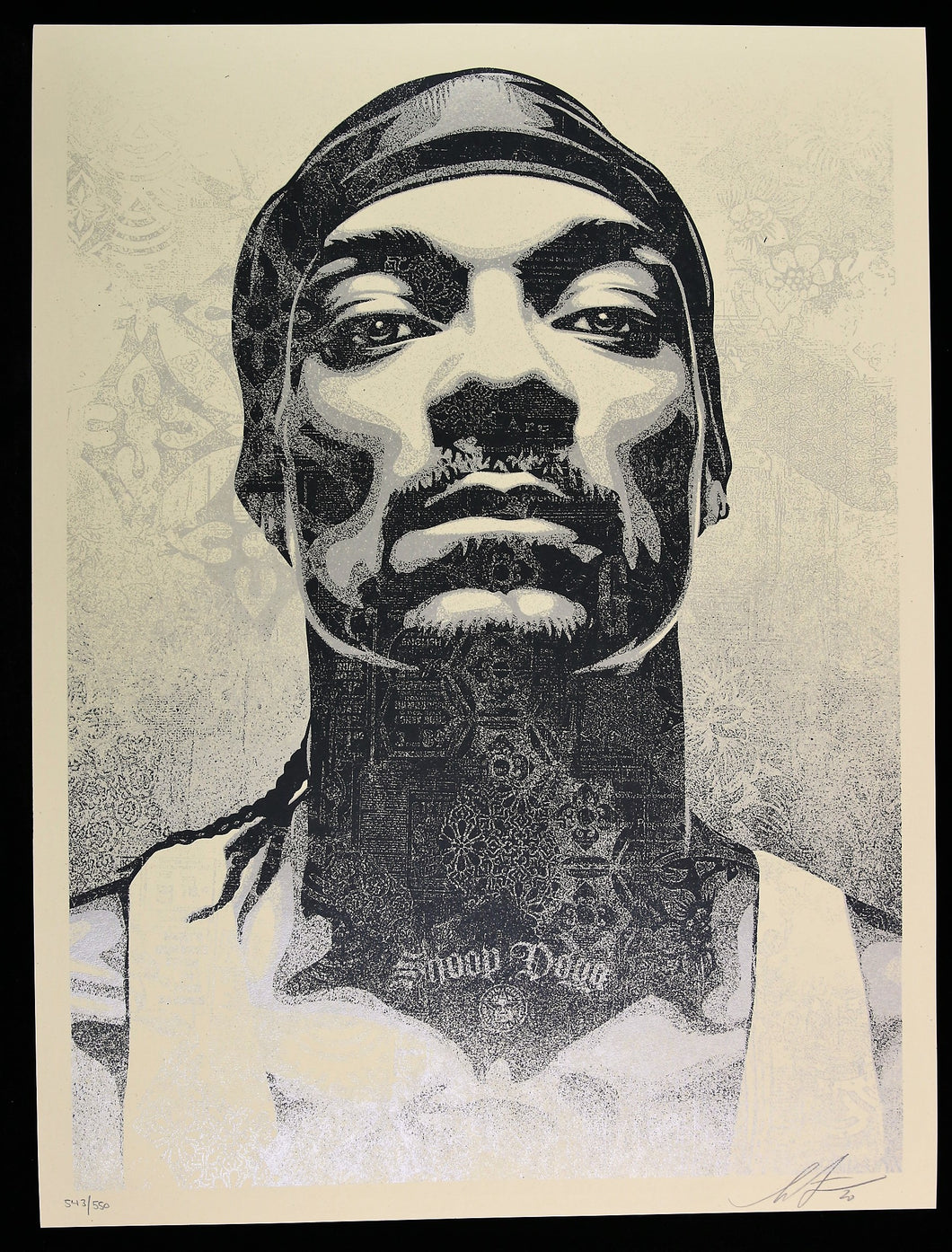 SHEPARD FAIREY Snoop Dogg 2020- Screenprint