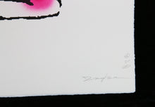 Charger l&#39;image dans la galerie, ZIEGLER T La Couleur De Son Maître (pink) - screenprint and painting signed
