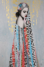 Charger l&#39;image dans la galerie, HUSH Elysian AP - signed screenprint, acrylic and with 24ct gold leaf
