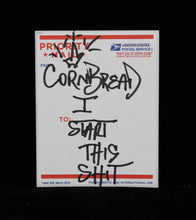 Load image into Gallery viewer, CORNBREAD &quot; DARRYL McCRAY &quot;  Tag 2 - signed ink on US POST sticker
