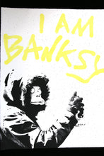 Charger l&#39;image dans la galerie, TCHEWY22 I Am Banksy (yellow) - signed screenprint

