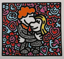 Charger l&#39;image dans la galerie, MR DOODLE Doodle Hug - Signed Screenprint

