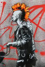 Charger l&#39;image dans la galerie, MARTIN WHATSON Punk&#39;s Not Dead 2010 - Painting on paper
