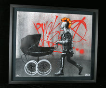 Charger l&#39;image dans la galerie, MARTIN WHATSON Punk&#39;s Not Dead 2010 - Painting on paper
