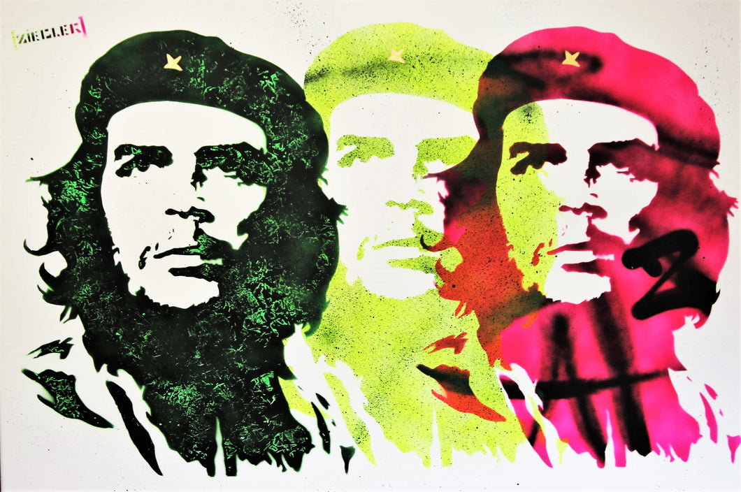 ZIEGLER T Che Guevara Pop - painting on canvas