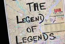 Charger l&#39;image dans la galerie, CORNBREAD &quot; DARRYL McCRAY &quot; The Legend Of Legends - Tag on Philadelphia MAP
