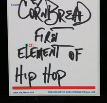 Load image into Gallery viewer, CORNBREAD &quot; DARRYL McCRAY &quot;  Tag 7 - signed ink on US POST sticker
