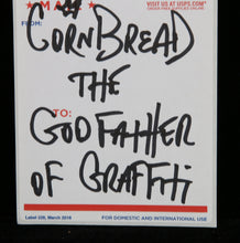 Load image into Gallery viewer, CORNBREAD &quot; DARRYL McCRAY &quot;  Tag 8 - signed ink on US POST sticker
