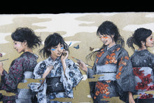 Load image into Gallery viewer, ROAMCOUCH Four Seasons Gold Glitter Edition - painting on Japan paper
