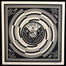 Charger l&#39;image dans la galerie, SHEPARD FAIREY 50 Shades Of Black 2013- Countdown To Armageddon - Screenprint
