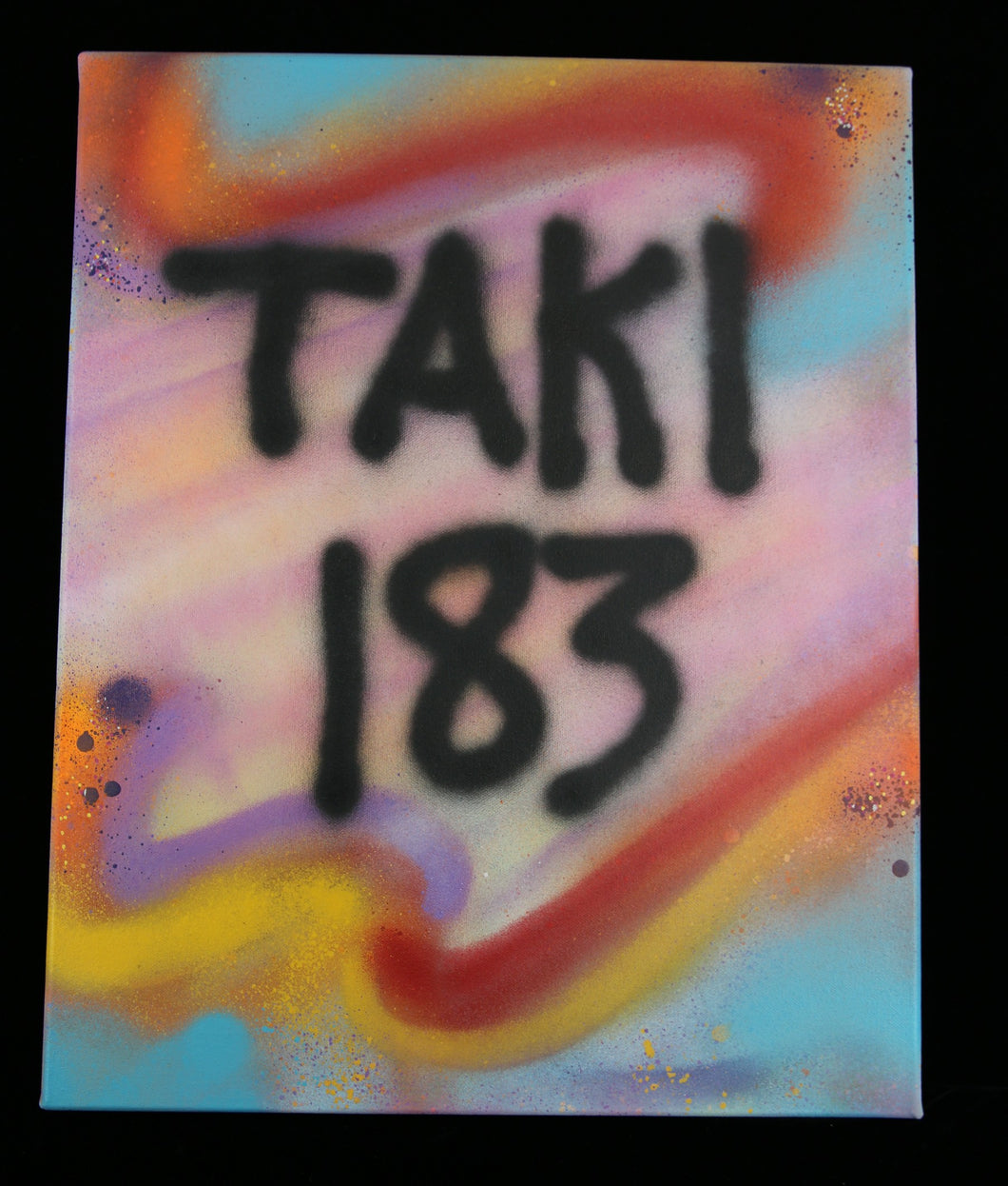 TAKI 183 Sunset - Painting on canvas 2014