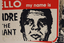 Load image into Gallery viewer, SHEPARD FAIREY Hello My Name Is 2019 - Screenprint
