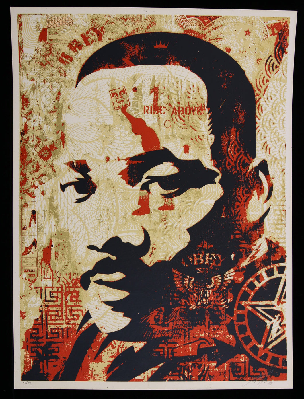SHEPARD FAIREY Martin Luther King Jr 2005 - Screenprint