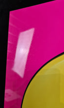 Charger l&#39;image dans la galerie, RON ENGLISH Signs Of Crime Hot Pink - print on aluminium
