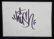 Load image into Gallery viewer, HUSH - hand signed sticker
