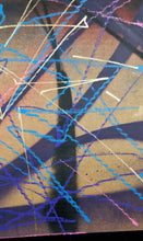 Charger l&#39;image dans la galerie, SABER Untitled - Original painting on cardboard
