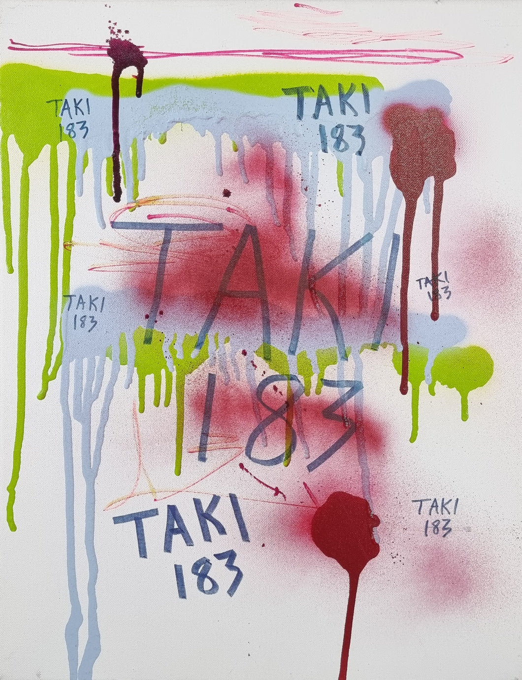 TAKI 183 Untitled - Painting on canvas