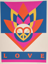 Charger l&#39;image dans la galerie, SHEPARD FAIREY Love Lotus - Screenprint
