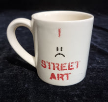 Load image into Gallery viewer, DFACE - Original stencil on Ceramic Mug 2 2021
