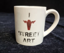 Load image into Gallery viewer, DFACE - Original stencil on Ceramic Mug 4 2021

