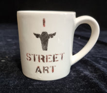 Load image into Gallery viewer, DFACE - Original stencil on Ceramic Mug 5 2021
