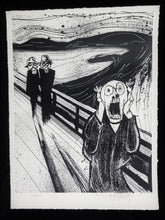 Charger l&#39;image dans la galerie, JOEY FELDMAN Another Scream - screenprint
