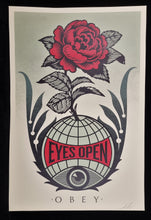 Load image into Gallery viewer, SHEPARD FAIREY Eyes Open - Offset Lithograph
