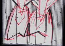 Charger l&#39;image dans la galerie, FUTURA 2000 Untitled Double Pointman - Drawing on paper
