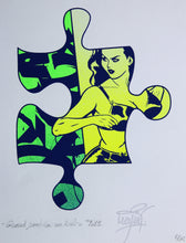 Load image into Gallery viewer, KEYMI Quand Soudain Un Bruit - Signed Handfinished Screenprint
