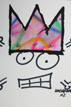 Charger l&#39;image dans la galerie, ZIEGLER T My Kid Just Ruined My Basquiat II (Light Pink Multi) - painting signed
