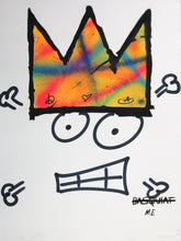 Charger l&#39;image dans la galerie, ZIEGLER T My Kid Just Ruined My Basquiat II (YELLOW Multi) - painting signed
