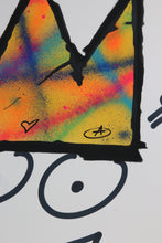 Load image into Gallery viewer, ZIEGLER T My Kid Just Ruined My Basquiat II (YELLOW Multi) - painting signed
