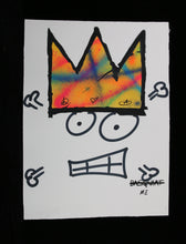 Charger l&#39;image dans la galerie, ZIEGLER T My Kid Just Ruined My Basquiat II (YELLOW Multi) - painting signed
