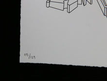 Charger l&#39;image dans la galerie, DONDI WHITE Black Book Burner Box 1 - screenprint portfolio
