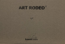 Charger l&#39;image dans la galerie, KUNSTRASEN Art Rodeo 2 - signed painting on canvas
