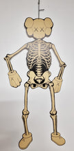 Charger l&#39;image dans la galerie, KAWS Skeleton Bone Color - screenprint on articulated cardboard
