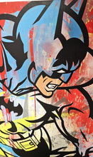 Load image into Gallery viewer, SEEN &quot; Richard Mirando &quot; Batman - Signed Painting on unstretched canvas 2022
