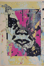 Charger l&#39;image dans la galerie, SHEPARD FAIREY Enhanced Desintegration Pink 2019- Screenprint
