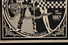 Load image into Gallery viewer, SHEPARD FAIREY Dance Floor Riot 2011 - New Wave Couple - Screenprint
