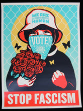 Load image into Gallery viewer, SHEPARD FAIREY / ERNESTO YERENA Stop Fascism 2020- Screenprint
